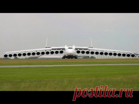 Взлёт Этого Самого Большого Самолета в Мире Поразит Вас! Ан-225 «Мрия»