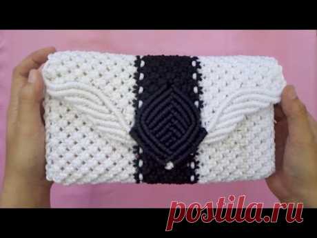 Tutorial Dompet Motif Sayap - YouTube