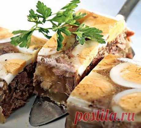 Холодец из бычьего хвоста, закуска. Пошаговый рецепт с фото на Gastronom.ru