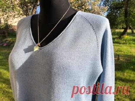 Simple Sweater with Raglan sleeves, Part3