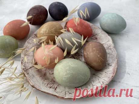 Секреты смешивания цветов при покраске пасхальных яиц | Журнал Ярмарки Мастеров