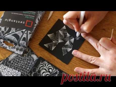 How to Draw the Zentangle® Tangle 'Munchin'