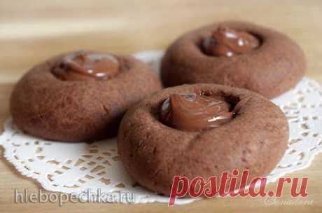 Нутеллотти - шоколадное печенье из трёх ингредиентов - Хлебопечка.ру
