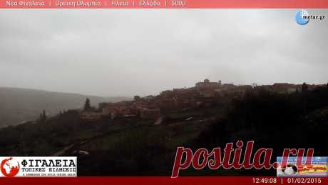 Figalia - Greece Live webcams City View Weather - Euro City Cam