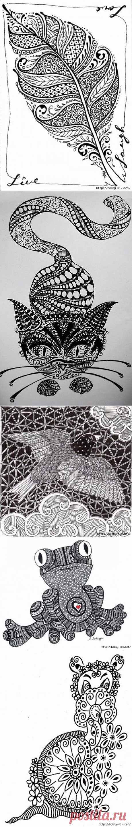 Doodle &amp; Zentangle