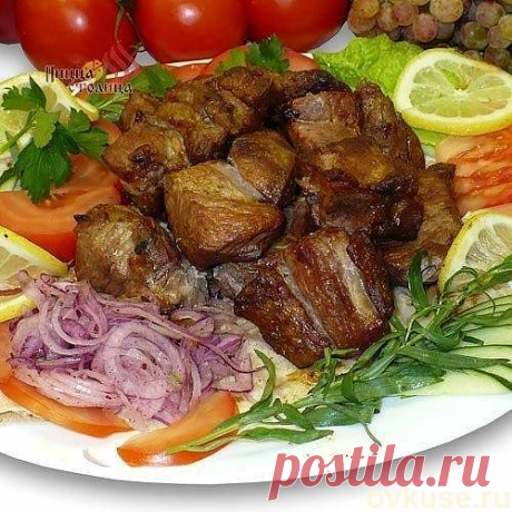 ШАШЛЫК В ДУХОВКЕ (очень вкусный). - Простые рецепты Овкусе.ру