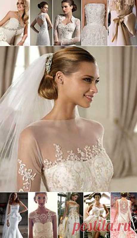 Модные свадебные платья 2013: десять горячих трендов