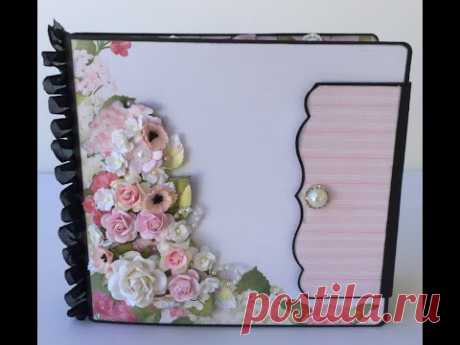 Mini album plus start to finish~Wild Orchid Crafts &amp; Nitwit Collections!