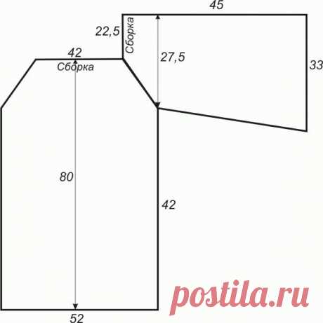 Сшить тунику на лето легко и просто. Подборка простых идей, выкройки