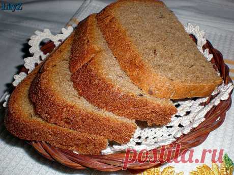 Хлеб из 3-х видов муки в хлебопечке