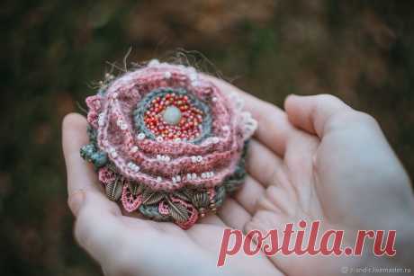 Boho brooch – shop online on Livemaster with shipping - GPLDPCOM | Krasnodar