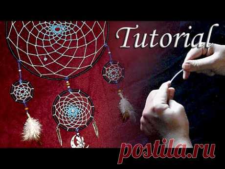 Cómo hacer un atrapasueños, fácil, paso a paso | How to make a dreamcatcher