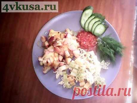 МЯСО С ЯБЛОКАМИ | 4vkusa.ru