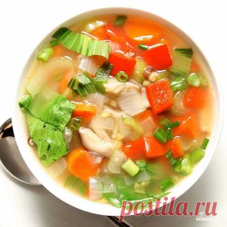 Суп для похудения - пошаговый рецепт с фото на Повар.ру