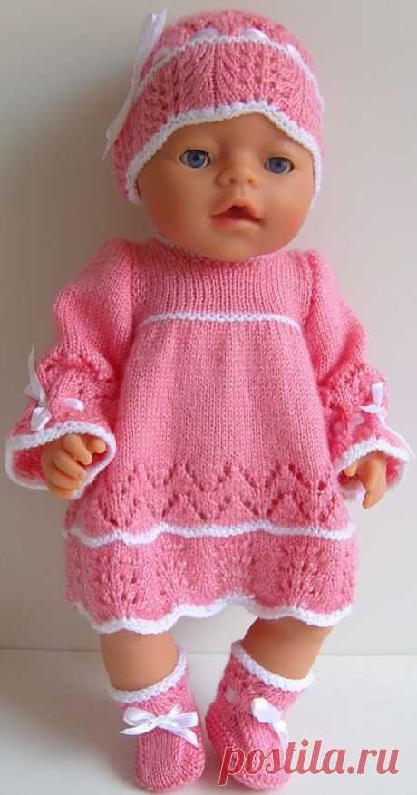 Baby Born Doll Knitting Clothes