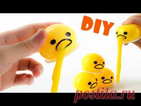 DIY ШОК! ИГРУШКА-АНТИСТРЕСС со СЛИЗЬЮ внутри/Magic Tricky slime Toys Egg antistress DIY - YouTube