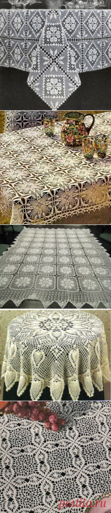 18 Easy Crochet Lace Tablecloth Patterns | Guide Patterns