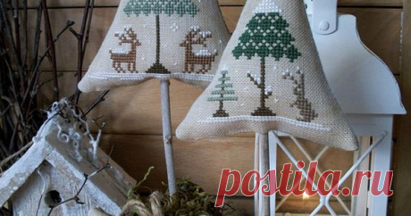 Winter Wood - PDF Digital Cross Stitch Pattern