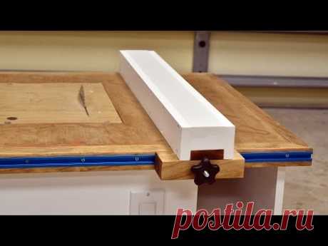 Make A Table Saw Fence For Homemade Table Saw