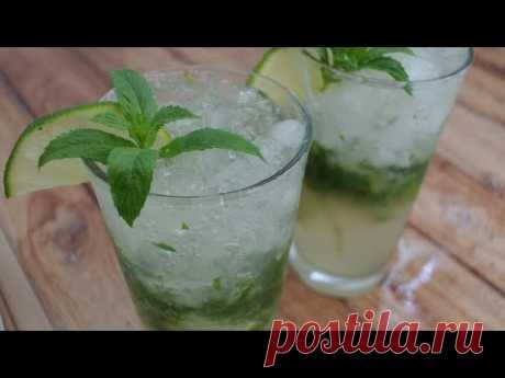 Коктейль Mojito - Рецепт безалкогольного МОХИТО в домашних условиях -  простой и не дорогой