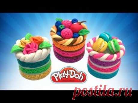 Dolls Food . How to Make Ice Cream Cupcake. Play Doh for Kids and Beginners. DIY Toy Food for Dolls