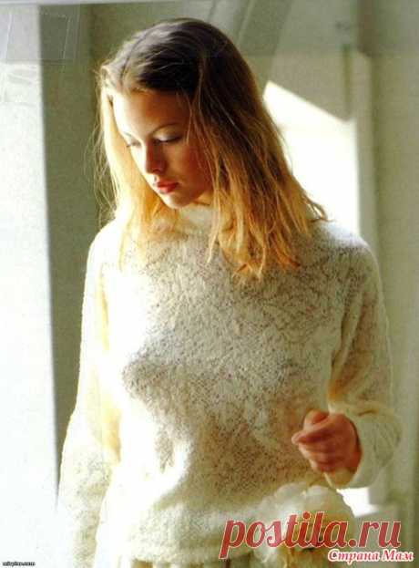 Очень красивый пуловер - Вязание - Страна Мам