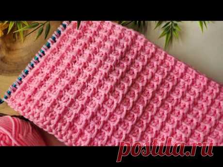 Soft Waffle Tunisian Stitch ~ Lovely Squares in Cozy Yarn