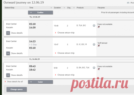 Plan train travel route Europe - Interrail Eurail - Deutsche Bahn - railcc