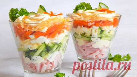 Простые и легкие рецепты вкусных салатов