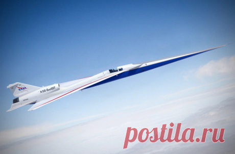 Бесшумный сверхзвуковой самолет будущего X-59 засветился на новых фото - Hi-Tech Mail.ru