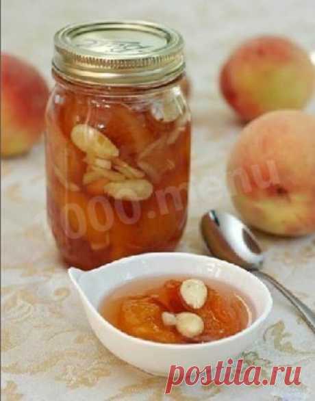 Варенье из персиков с миндалём рецепт с фото - 1000.menu