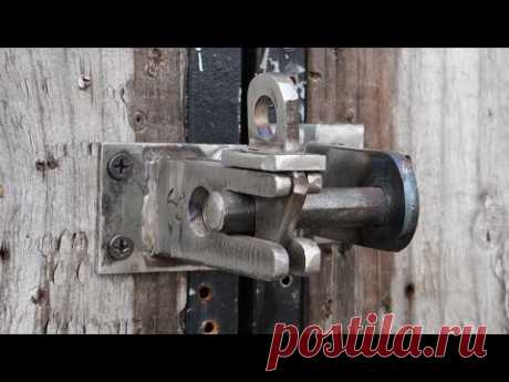 Sliding door lock DIY Homemade Door Lacth