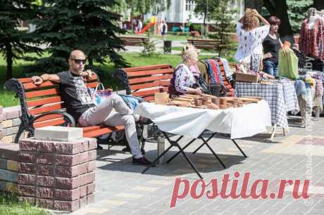 В областном центре проходит праздник ремесленников и мастеров «Гомельская весна» : Правда Гомель