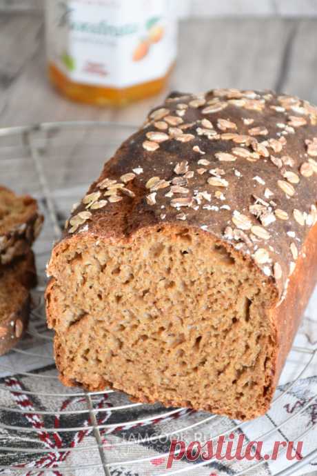 Пшенично-ржаной заливной хлеб (3:2) — рецепт с фото пошагово