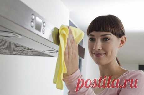 Как почистить вытяжку на кухне над плитой от жира, копоти и пыли