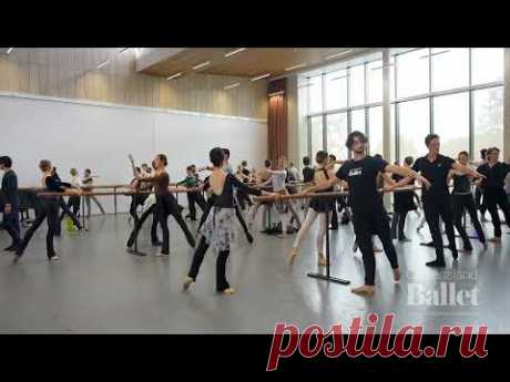 World Ballet Day | Queensland Ballet Company Class 2022  #worldballetday 2022