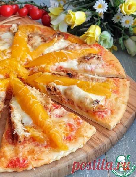 Пицца с курицей и манго – кулинарный рецепт