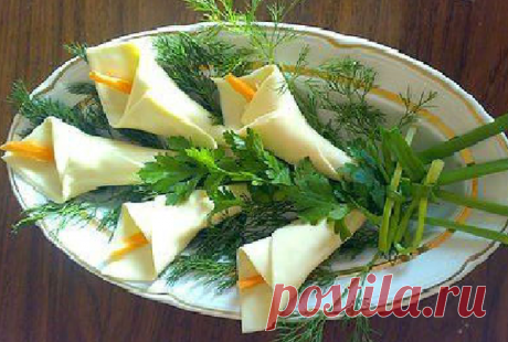 Красивая закуска на праздничный стол - "Белоснежные каллы" | Вкусные рецепты | Яндекс Дзен