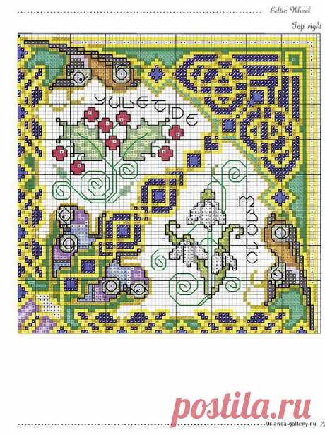 Celtic Pillow 3/7 | Cross Stitch: Celtic