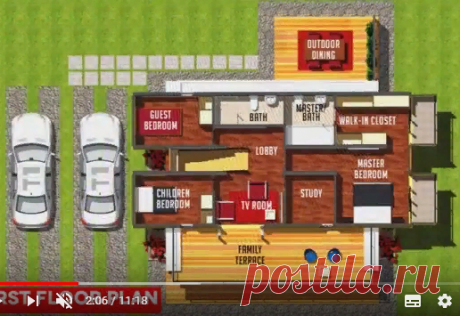 Shipping Container HOMES PLANS and MODULAR PREFAB Design Ideas | LOFTBOX 1280 - YouTube