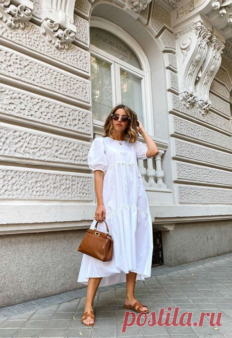 Платье-балахон - главный тренд сезона весна-лето 2021: как носить и кому подойдет интересная новинка | lady style | Яндекс Дзен