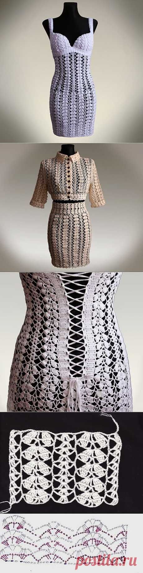 Красивые кружевные платья &amp;#8211; Мир вязания и рукоделия
