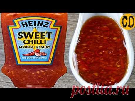 Вкуснейший кисло-сладкий соус чили  Рецепт SWEET CHILLI как от HEINZ в домашних условиях