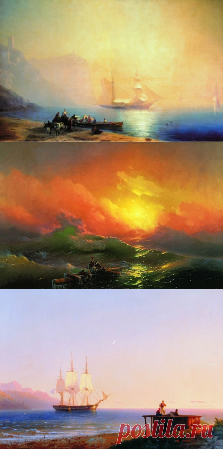 Морское настроение: 15 величественных и эмоциональных шедевров Ивана Айвазовского
