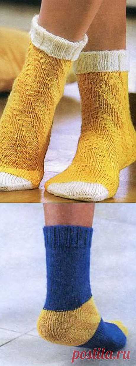 (+1) тема - Простейший способ вязать носки | СВОИМИ РУКАМИ