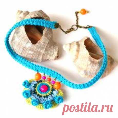 turquoise mexican choker turquoise choker colorful by Marmotescu