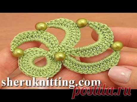 Irish Crochet Motif Tutorial 20