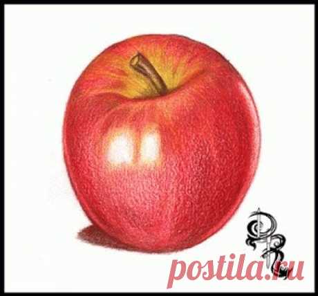 ​Рисуем с детьми наливное яблочко цветными карандашами Рисуем с детьми наливное яблочко цветными карандашамиРисуем с детьми наливное яблочко цветными карандашами и восхищаемся его красотой.