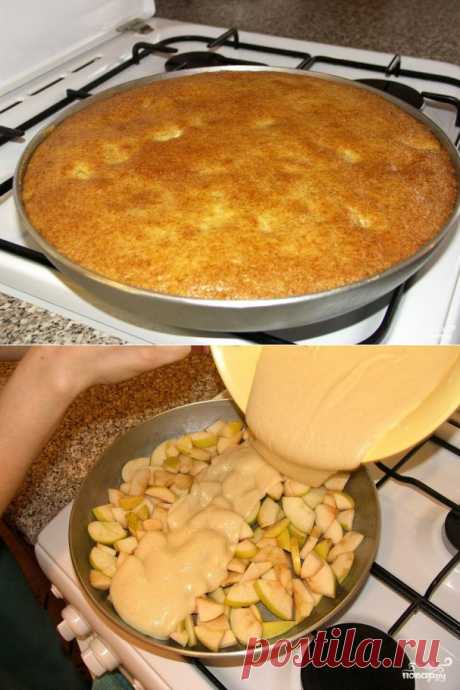 Шарлотка без яиц - пошаговый кулинарный рецепт на Повар.ру