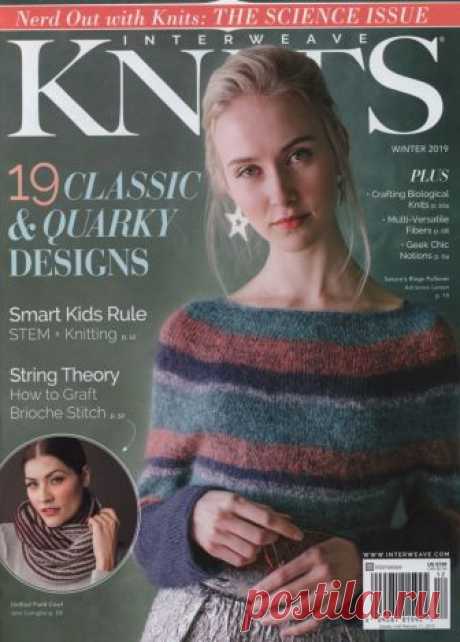 Журнал "Interweave Knits" - Winter 2019г